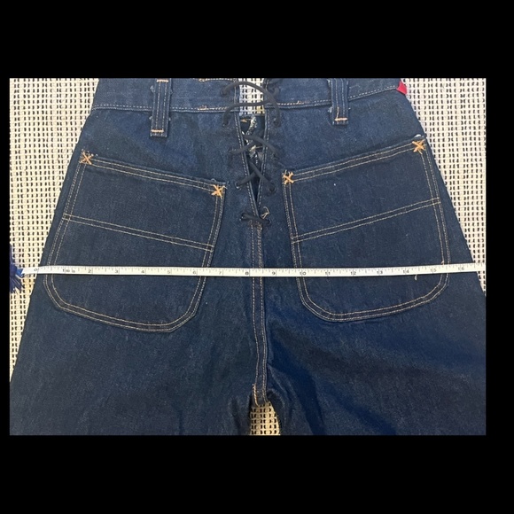 Vintage 70s howick denim wide leg jeans - Picture 9 of 9